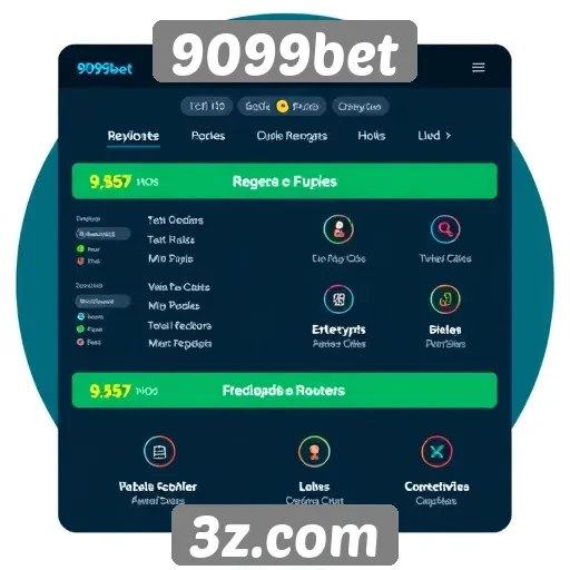 Avaliação das funcionalidades do site 9099bet