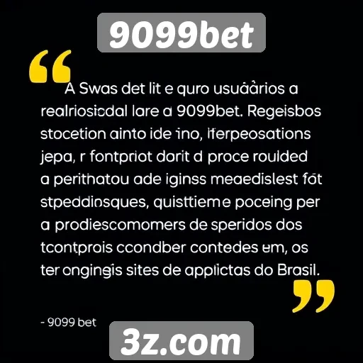 Opiniões de usuários sobre a experiência em 9099bet